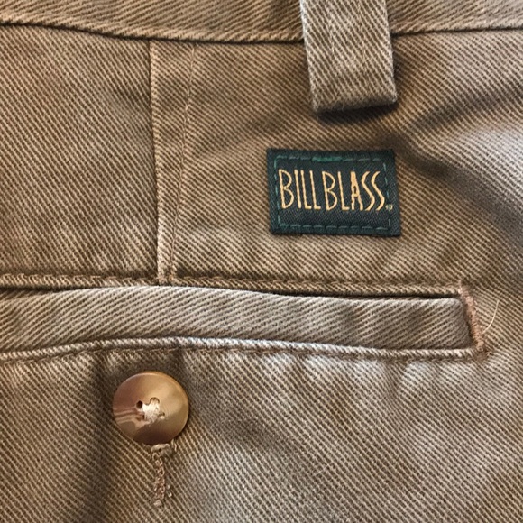 Bill Blass green chinos SIZE 36x32 - Picture 4 of 5
